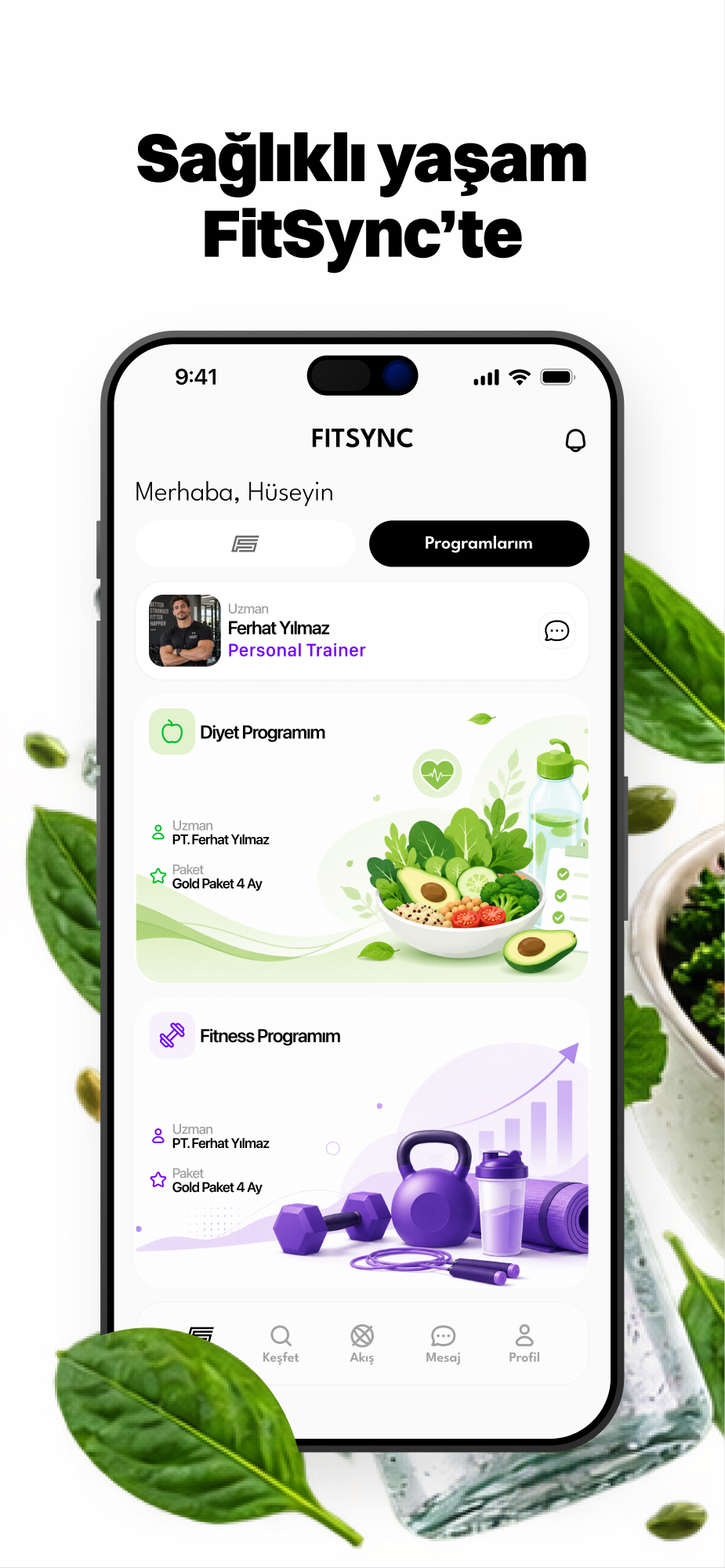 FitSync - Sağlıklı yaşam FitSync'te