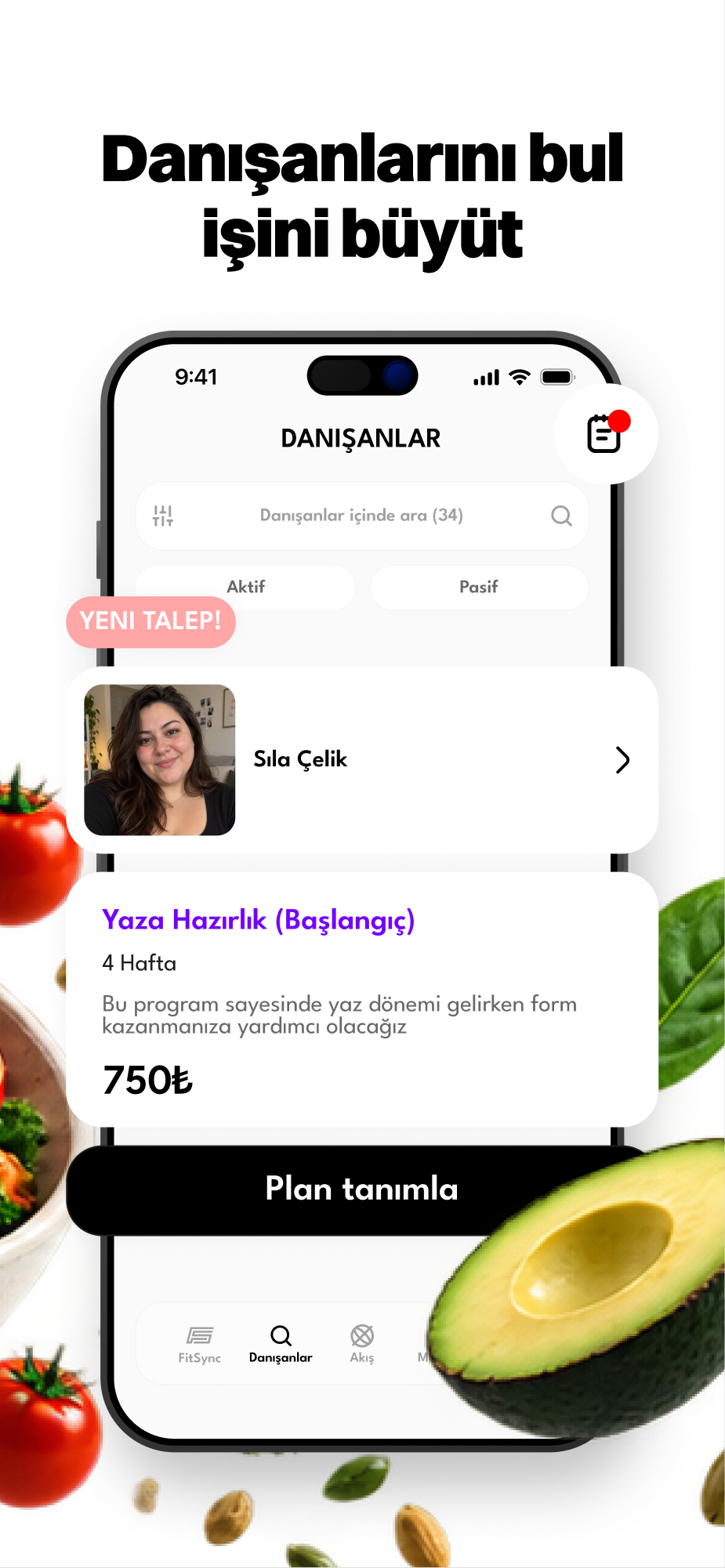 FitSync - Danışanlarını bul, işini büyüt